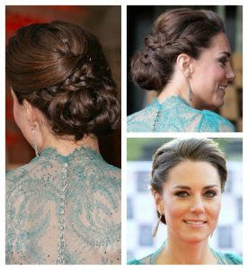 romantic hair updo