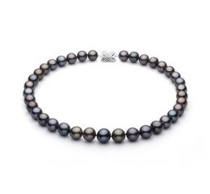 tahitian black pearl necklace