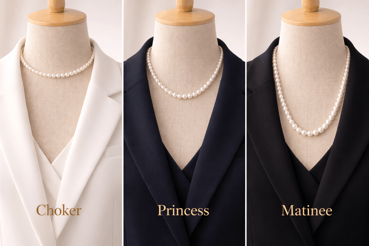 pearlsonly-blog-113-image-4-pearl - طول اللؤلؤ عند ارتداء البليزر مع عقود اللؤلؤ - مجوهرات اللؤلؤ - pearlsonly