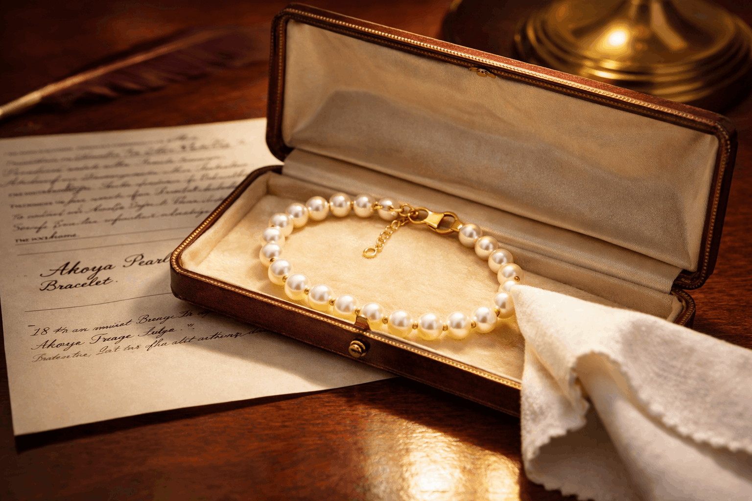 التعرف على أساور اللؤلؤ الحقيقية في المملكة المتحدة