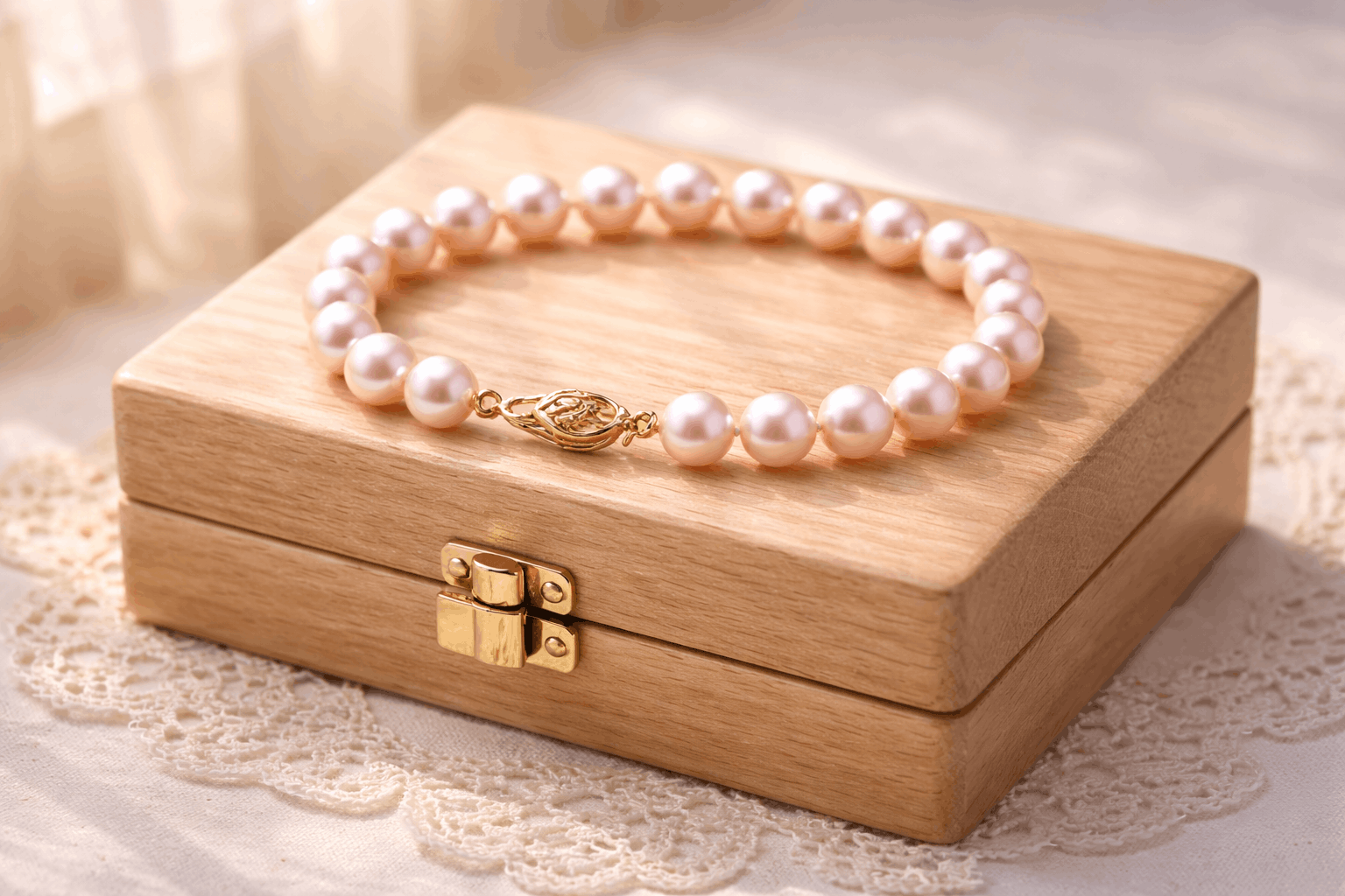 أساور لؤلؤ المياه العذبة في المملكة المتحدة