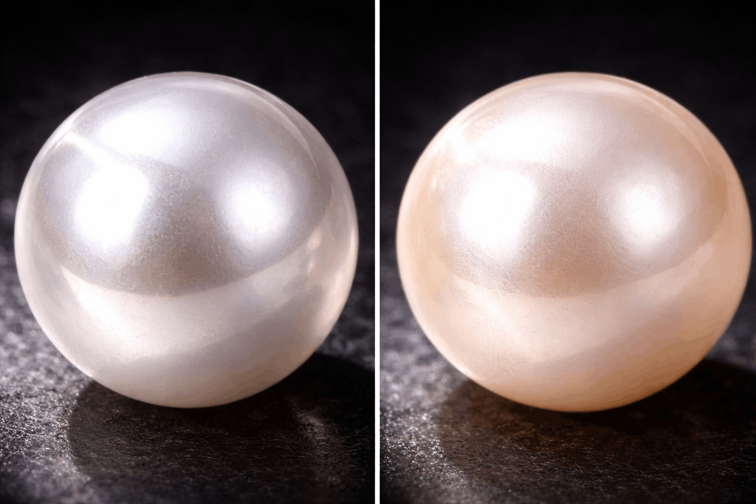 03. اللمعان: العامل الأهم في مقارنة لؤلؤ أكويا مقابل لؤلؤ المياه العذبة