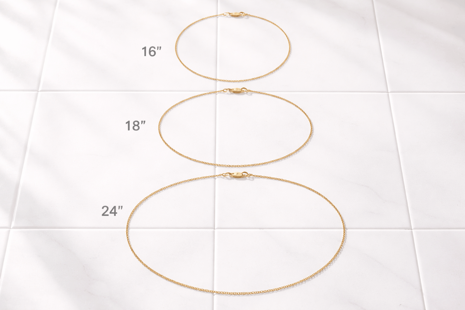 خيارات الطول لأساليب مختلفة