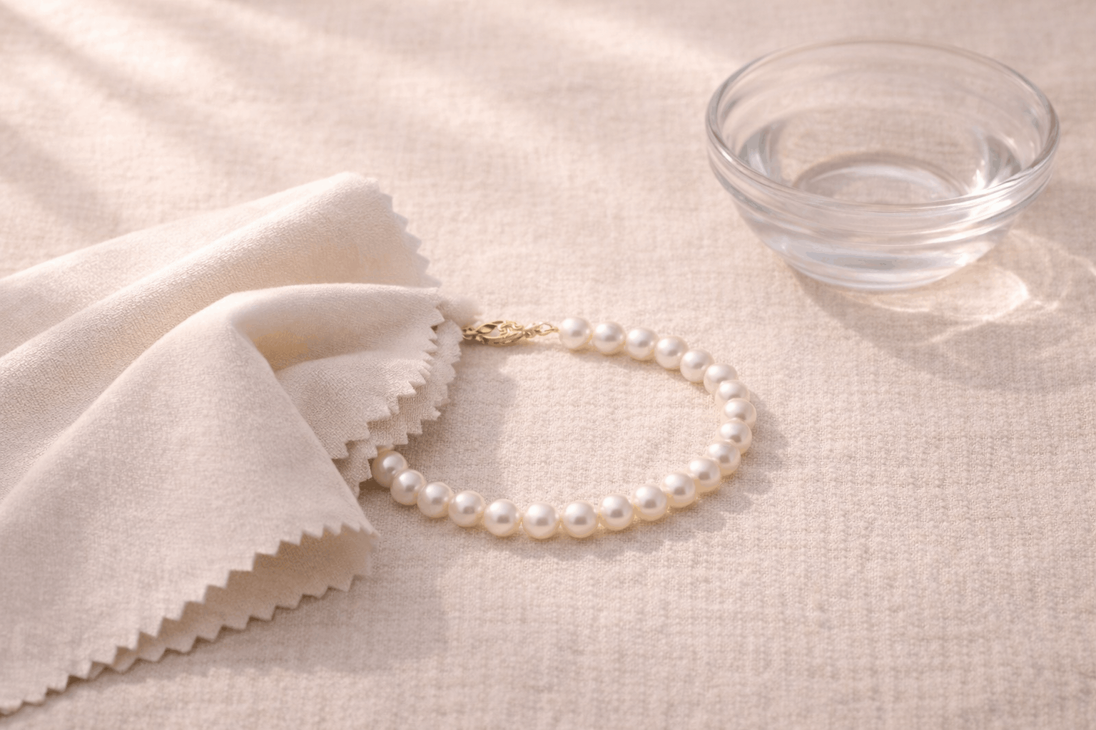 07. العناية بسوار لؤلؤ المياه العذبة في المملكة المتحدة