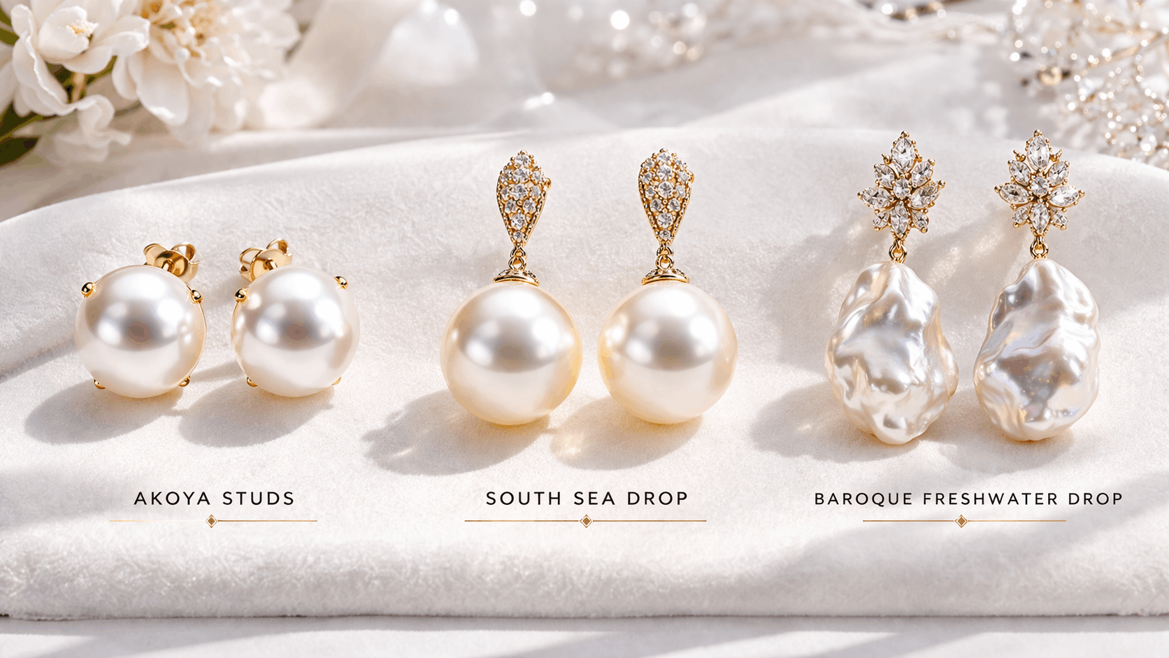 02. أقراط الزفاف 2026: العثور على تطابقك مع اللؤلؤ