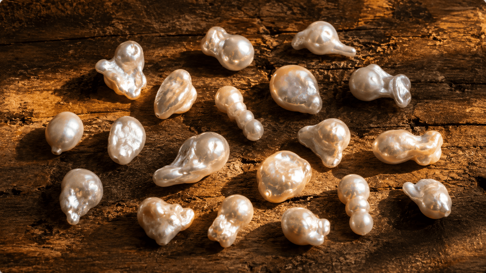 05. اللآلئ الباروكية — أكثر الأشكال فردية