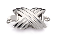 مشبك in أوكسفورد - ذهب أبيض عيار 14 قيراط