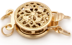 مشبك in بريستول - ذهب أصفر عيار 14 قيراط