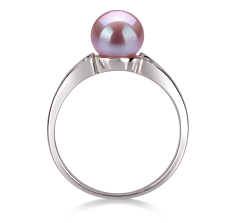 6-7mm AA Quality Freshwater Cultured Pearl Ring in Jessica Lavender