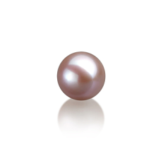 7-8mm AAAA Quality Freshwater Loose Pearl in Lavender